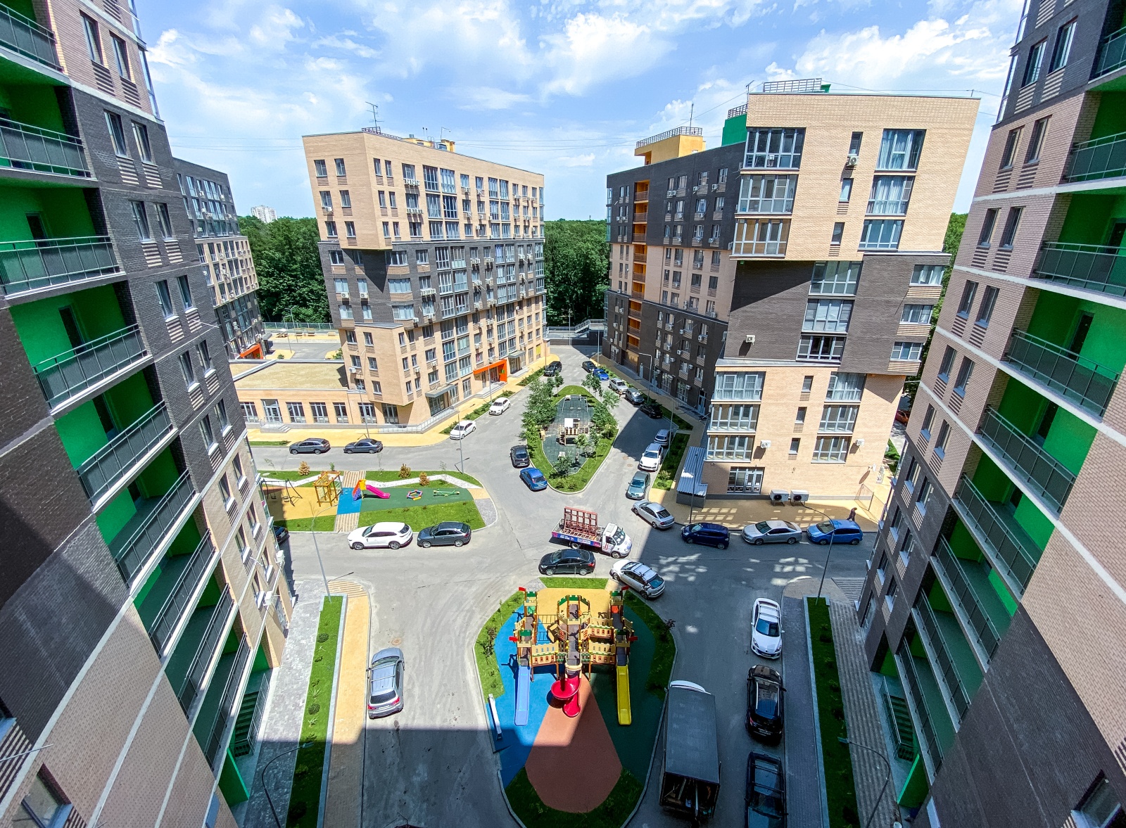 Уютная квартира в городском лесу