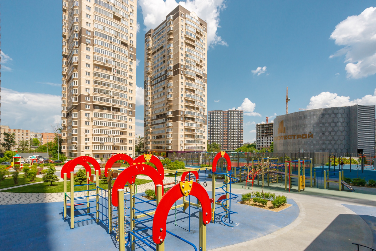 Светлая студия с видом на город 28 м², 23/25 эт.
