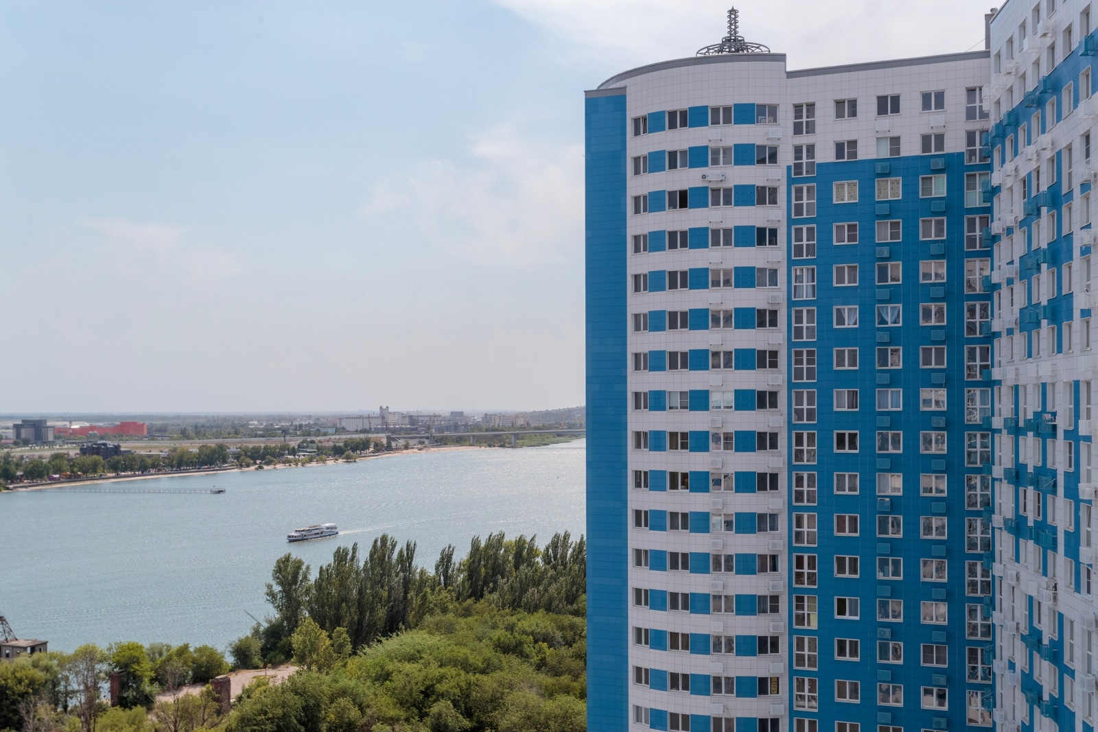 Квартира студия с видом на Дон